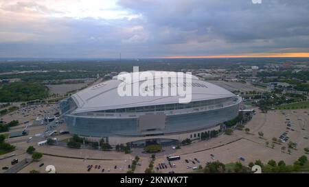 AT and T Stadium dans la ville d'Arlington - domicile des Dallas Cowboys - DALLAS, ÉTATS-UNIS - 09 NOVEMBRE 2022 Banque D'Images