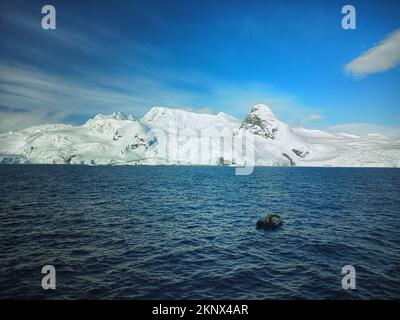 cierva cove,antarctique,antartica,péninsule antartique,montagnes enneigées dans antartica,continent antartica,continent antartique,croisière d'expédition antarctique Banque D'Images