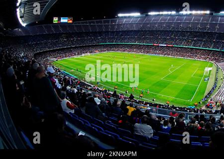 Barcelone, Espagne. Crédit : D. 24th nov. 2022. Stade Camp Nou (Barcelone) football/Soccer : match de la Ligue des champions des femmes entre le FC Barcelone 3-0 FC Bayern Munich au Camp Nou à Barcelone, Espagne. Credit: D .Nakashima/AFLO/Alamy Live News Banque D'Images
