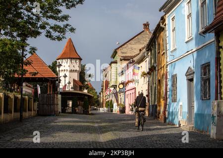 Sibiu, Hermannstadt, Transylvanie, Roumanie Banque D'Images