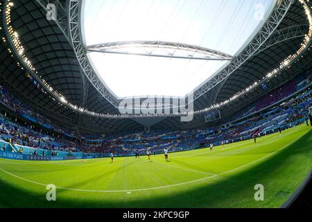 Al Wakrah, Qatar. 28th novembre 2022. Stade Al Janoub lors de la coupe du monde de la FIFA, Qatar. , . À Al Wakrah, au Qatar. (Photo de Bagu Blanco/PRESSIN) crédit: PRESSINPHOTO SPORTS AGENCY/Alay Live News Banque D'Images