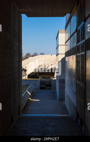 Italie Veneto Cimetière Brion / S. Vito di Altivole (TV) / Carlo Scarpa ...