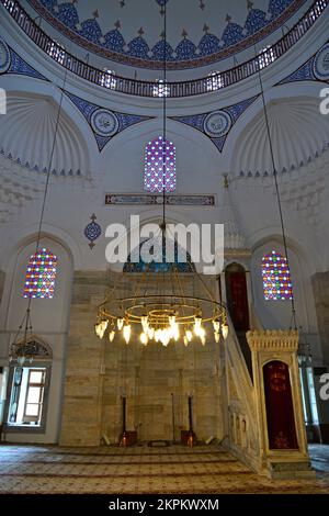 Située à Istanbul, en Turquie, la mosquée Hadim İbrahim Pasha a été construite au siècle 16th. Banque D'Images