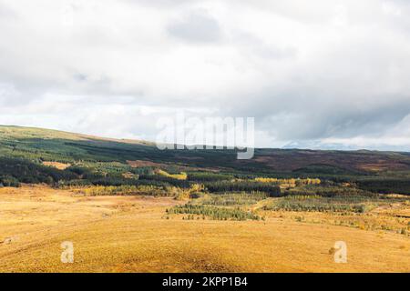 Islande à l'intérieur des terres en automne Banque D'Images