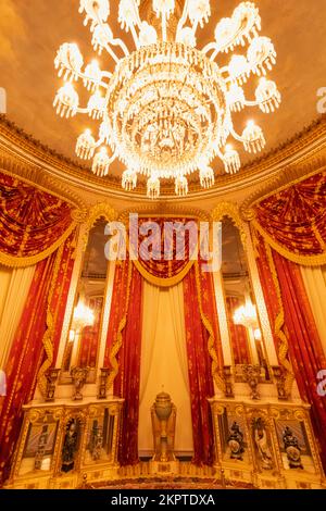 Angleterre, East Sussex, Brighton, le Pavillon Royal, le Saloon Banque D'Images