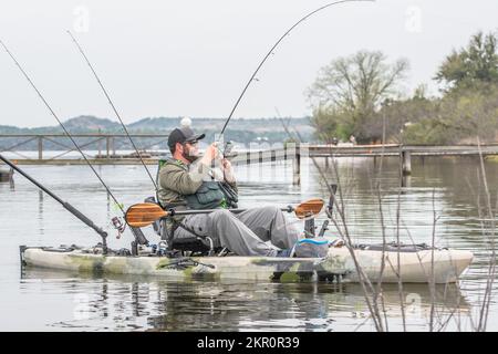 Des basses puissantes au Texas Banque D'Images