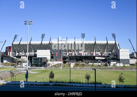 Vue générale du stade Snapdragon, stade de l'équipe de football de l'Université d'État de San Diego et de l'équipe du FC NWSL de San Diego Wave, le lundi 24 octobre 2 Banque D'Images