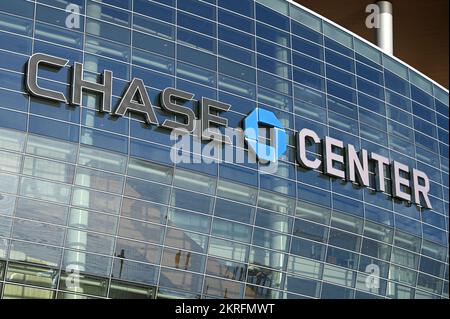 Vue générale du Chase Centre le mercredi 26 octobre 2022, à San Francisco. (Dylan Stewart/image du sport) Banque D'Images