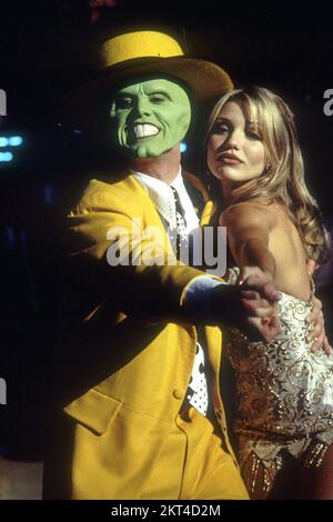 Le masque Jim Carrey Banque D'Images