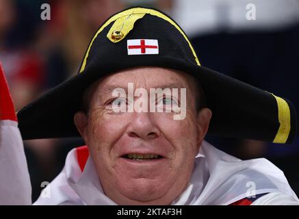 Al Rayyan, Qatar, 29th novembre 2022. Fan d'Angleterre lors du match de la coupe du monde de la FIFA 2022 au stade Ahmad bin Ali, Al Rayyan. Le crédit photo devrait se lire: David Klein / Sportimage Banque D'Images