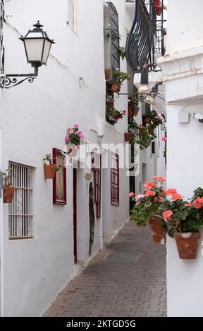 Le village pittoresque de Mojaca à Almeria, Espagne Banque D'Images