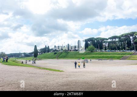Cirque Maximus (Circo Massimo), via del Circo Massimo, Regio XI, Rome (Roma), région du Latium, Italie Banque D'Images