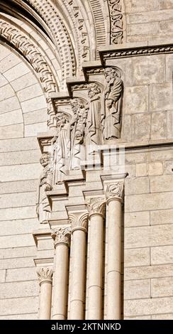 Détails sur la basilique Sainte-Anne Banque D'Images