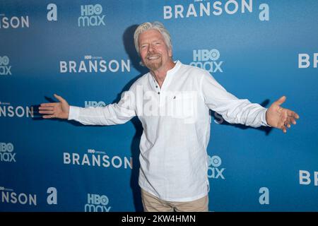 NEW YORK, NEW YORK - 29 NOVEMBRE : Sir Richard Branson participe à la première de Branson à la salle de projection HBO sur 29 novembre 2022 à New York. Crédit : Ron Adar/Alay Live News Banque D'Images