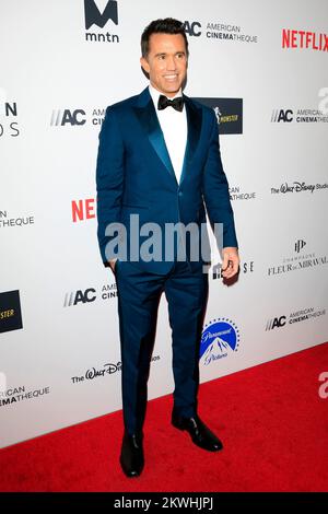 17 novembre 2022, Beverly Hills, CA, Etats-Unis: LOS ANGELES - NOV 17: Rob McElhenney aux Prix annuels de la Cinémathèque américaine 36th à l'Hôtel Beverly Hilton on 17 novembre 2022 à Beverly Hills, CA (image de crédit: © Kay Blake/ZUMA Press Wire) Banque D'Images