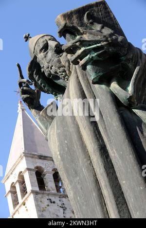 PHOTO DU FICHIER - la Croatie en tant que l'État membre de l'UE de 28th Split est connu pour son célèbre palais de Dioclétien et sa riche histoire. Photo: Nino Strmotic/PIXSELL Banque D'Images