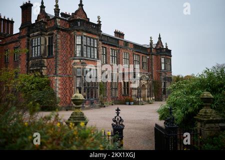 Maison Arley Hall et Gardens Banque D'Images