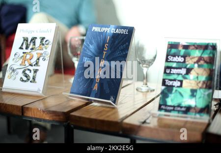 07.09.2017., Europa Cinema, Zagreb, Croatie - Philippe Claudel, écrivain et réalisateur français, participe à la diffusion du programme dans le cadre du Festival de Littérature mondiale 5th. Photo: Sanjin Strukic/PIXSELL Banque D'Images