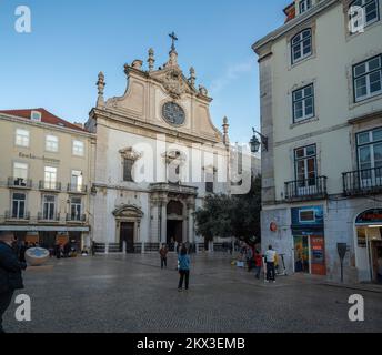 Église Saint-Laurent Dominic (Igreja de Sao Domingos) - Lisbonne, Portugal Banque D'Images