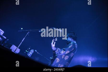 28 novembre 2022, Naples, Naples, Italie : la Verdena en concert au théâtre Palapartenope de Naples. (Credit image: © Lorenza Calafati/Pacific Press via ZUMA Press Wire) Banque D'Images