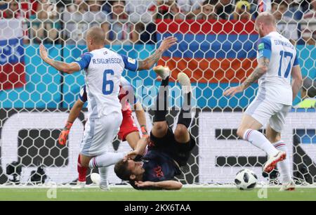 26.06.2018., Rostov-on-Don, Russie - coupe du monde 2018, Groupe D, ronde 3rd, Islande - Croatie. Marko Pjaca. Photo: Igor Kralj/PIXSELL Banque D'Images