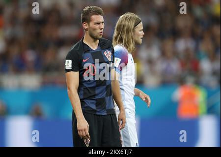 26.06.2018., Rostov-on-Don, Russie - coupe du monde 2018, Groupe D, ronde 3rd, Islande - Croatie. Marko Pjaca. Photo: Igor Kralj/PIXSELL Banque D'Images