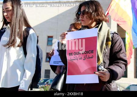 Rome, Italie. 30th novembre 2022. Rome, Université la Sapienza, événement « RASSEMBLEMENT UNIVERSITAIRE POUR L'IRAN ». Utilisation éditoriale seulement crédit: Agence de photo indépendante/Alamy Live News Banque D'Images