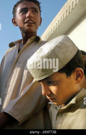 Jalalabad, province de Nangarhar / Afghanistan : deux garçons musulmans à Jalalabad, en Afghanistan. Banque D'Images