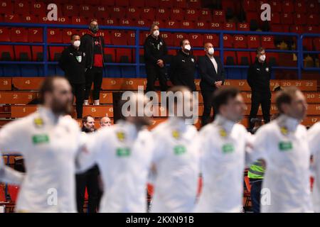 29 avril 2021, Bosnie-Herzégovine, Bugojno - qualification de championnat d'Europe, Bosnie-Herzégovine - Allemagne, cycle de qualification 2nd, Groupe 2, Matchday 5. Photo: Armin Durgut/PIXSELL Banque D'Images