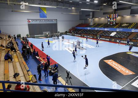 29 avril 2021, Bosnie-Herzégovine, Bugojno - qualification de championnat d'Europe, Bosnie-Herzégovine - Allemagne, cycle de qualification 2nd, Groupe 2, Matchday 5. Photo: Armin Durgut/PIXSELL Banque D'Images