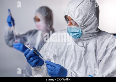 Photographie illustrative du vaccin COVID 19 à Zagreb, en Croatie, le 12 novembre 2021. Photo: Tomislav Miletic/PIXSELL Banque D'Images