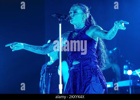 Milan, Italie. 30th novembre 2022. Concert en direct Kehlani à fabrique à Milan Italie novembre 29 2022 (photo par Andrea Ripamonti/NurPhoto) crédit: NurPhoto/Alamy Live News Banque D'Images