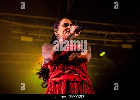 Milan, Italie. 30th novembre 2022. Concert en direct Kehlani à fabrique à Milan Italie novembre 29 2022 (photo par Andrea Ripamonti/NurPhoto) crédit: NurPhoto/Alamy Live News Banque D'Images