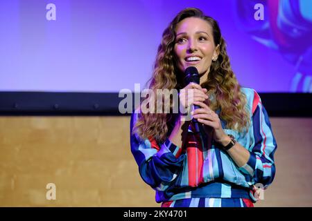 Co-fondateur et directeur mondial de la Fondation Novak Djokovic Jelena Djokovic lors d'une conférence sur le concept de l'éducation parentale consciente qui s'est tenue au Centre d'événements Mozaik à Zagreb, en Croatie, sur 21 septembre 2022. Photo: Slaven Branislav Babic/PIXSELL Banque D'Images