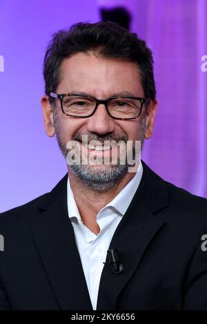 Milan, Italie. 01st décembre 2022. Milan, émission télévisée "le club de la coupe du monde" - Diego Antonelli crédit: Agence de photo indépendante/Alamy Live News Banque D'Images