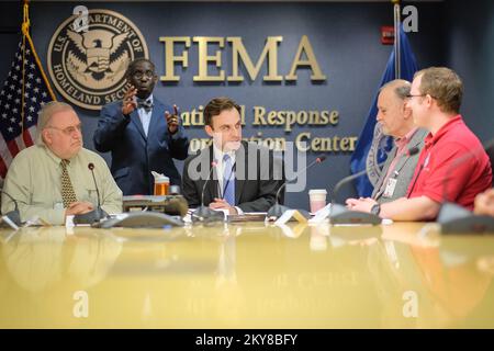 35th anniversaire de la FEMA Speakers Event.. Photographies relatives aux programmes, aux activités et aux fonctionnaires de gestion des catastrophes et des situations d'urgence Banque D'Images