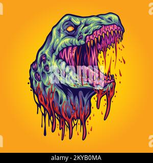 Des illustrations vectorielles pour votre logo, votre t-shirt, vos autocollants et vos étiquettes, ainsi que des affiches Illustration de Vecteur