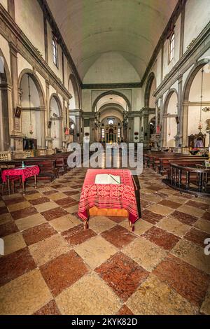 Italie Vénétie Venise - Eglise de San Francesco della Vigna (1554) Banque D'Images