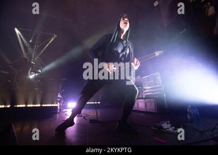 Oslo, Norvège. 30th novembre 2022. Le groupe d'avant-garde suisse-américain zeal & ardor joue un concert à Rockefelle à Oslo. (Crédit photo : Gonzales photo/Alamy Live News Banque D'Images