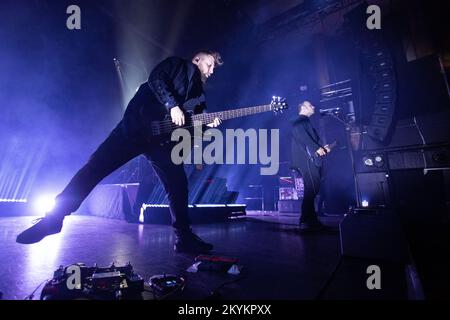 Oslo, Norvège. 30th novembre 2022. Le groupe d'avant-garde suisse-américain zeal & ardor joue un concert à Rockefelle à Oslo. (Crédit photo : Gonzales photo/Alamy Live News Banque D'Images