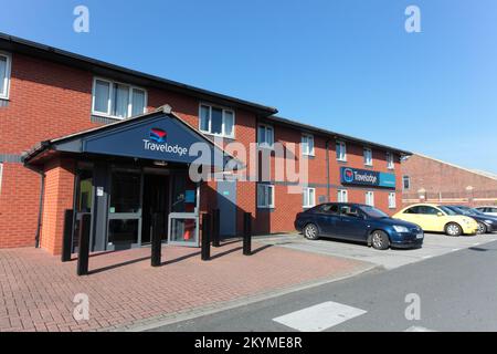 Travelodge Liverpool Docks, Brunswick Dock, Sefton Street, Liverpool, L3 4BN Banque D'Images