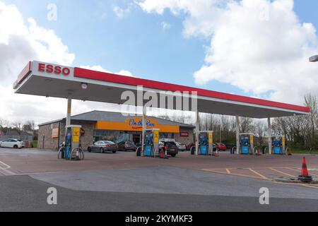 Travelodge & Little Chef, A30 Whiddon Down, Merrymeet Junction, Exeter Road, EX20 2QT Banque D'Images