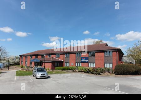 Travelodge Hull South Cave, A63 East, Beacon Service Area, South Cave, HU15 1SA Banque D'Images