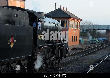 '90733' à la gare de Kidderminster. Banque D'Images