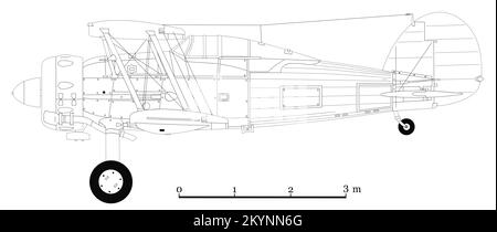 Gloster Gladiator Mk II Banque D'Images