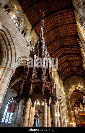 Hexham Abbey, Northumberland, Angleterre, Royaume-Uni Banque D'Images