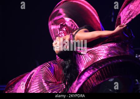 Mississauga, Canada. 11th juillet 2015. Une danseuse se produit pendant le Festival d'été de l'Asie du Sud à Mississauga, Ontario, Canada. (Photo de Creative Touch Imaging Ltd./NurPhoto) Credit: NurPhoto/Alay Live News Banque D'Images