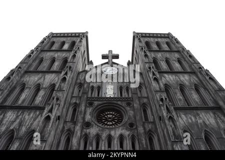 Cathédrale Saint-Joseph, Hanoï, Vietnam Banque D'Images