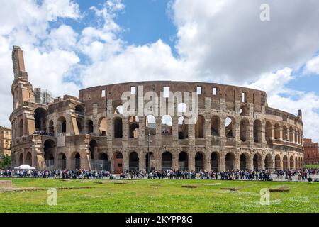 Le Colisée (Colosseo), le IV Temprune Pacis, le centre de Rome, Rome (Roma), la région du Latium, Italie Banque D'Images