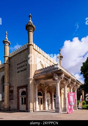 Brighton Museum & Art Gallery, Brighton, ville de Brighton et Hove, East Sussex, Angleterre, Royaume-Uni Banque D'Images